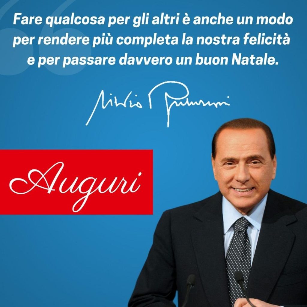 Auguri Di Natale Berlusconi.Gli Auguri Di Natale Del Presidente Silvio Berlusconi Forza Italia News